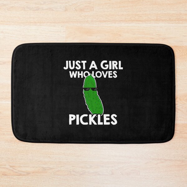 Item preview, Just A Girl Who Loves Pickles designed and sold by TooFlyDesign.