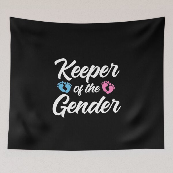 Item preview, Keeper Of The Gender Pregnancy Announcement Gift designed and sold by TooFlyDesign.