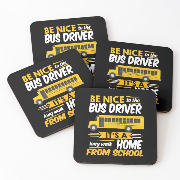 Item preview, Funny School Bus Driver It's A Long Walk Home designed and sold by TooFlyDesign.