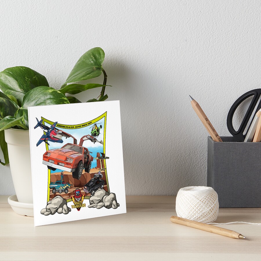 Item preview, Art Board Print designed and sold by mtrakker.