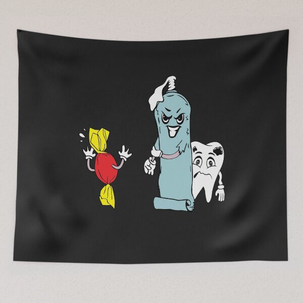 Item preview, Toothpaste protects tooth from candy designed and sold by tarek25.