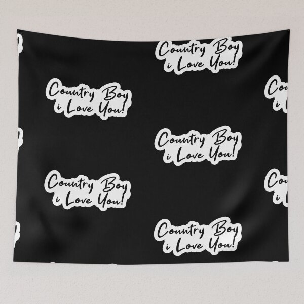 Item preview, Country boy i love you Popular Meme Speech Mood Sticker designed and sold by mekx.