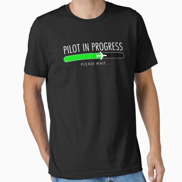 Item preview, Pilot In Progress Pilot Training Flight School Gift designed and sold by TooFlyDesign.