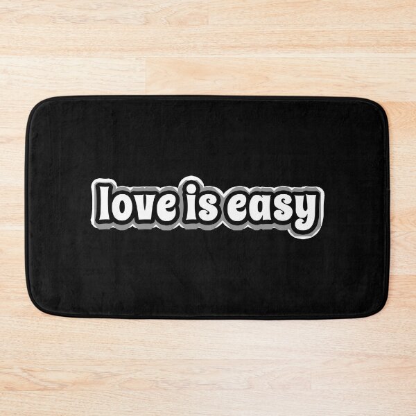 Item preview, Love is Easy Sticker designed and sold by mekx.
