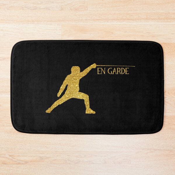 Item preview, En Garde Fencing Saber Fencer Gold Gift designed and sold by theshirtinator.