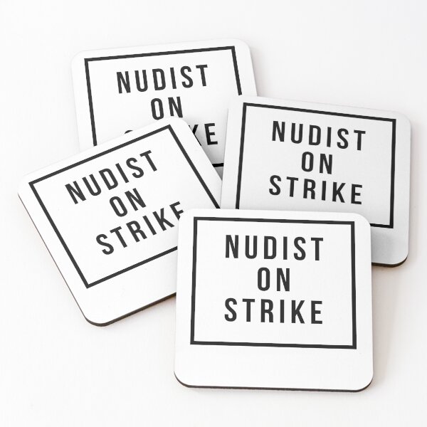 Item preview, Nudist On Strike designed and sold by unikologo.