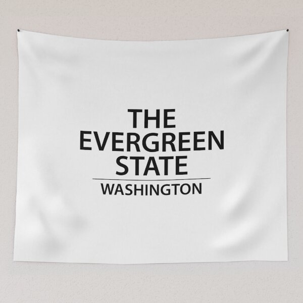 Item preview, The Evergreen State - Washington designed and sold by npdstudio.