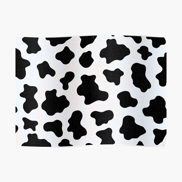 cow print Poster