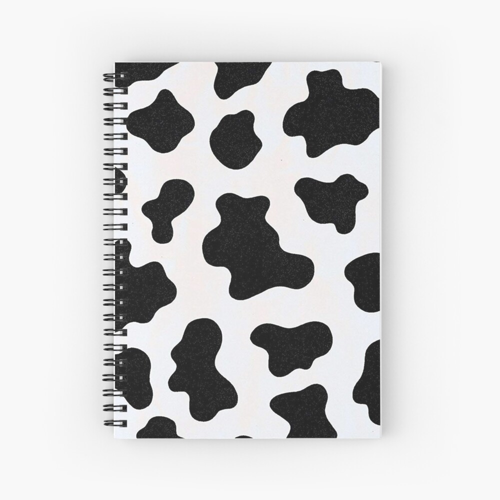 Cuaderno de espiral «estampado de vaca» de aesthetic--art | Redbubble