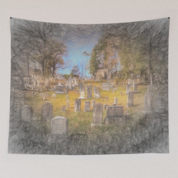 Item preview, Art Of Sleepy Hollow Cemetery  designed and sold by Londonimages.