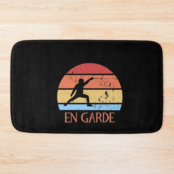 Item preview, En Garde Fencing Saber Fencer GVintage Retro Gift designed and sold by theshirtinator.