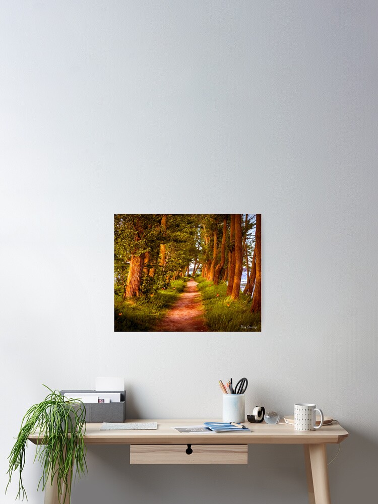 Thumbnail 2 of 3, Poster, Flutterby Way designed and sold by dscanning.