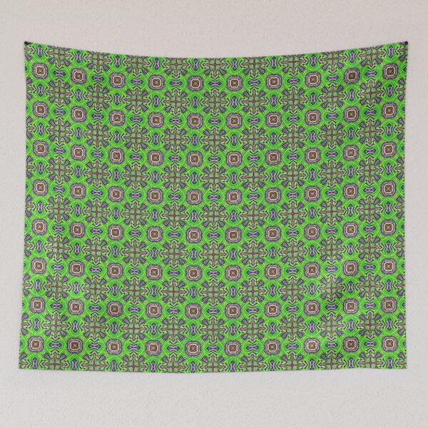 Item preview, Green fabric designed and sold by Marcu Ioachim.