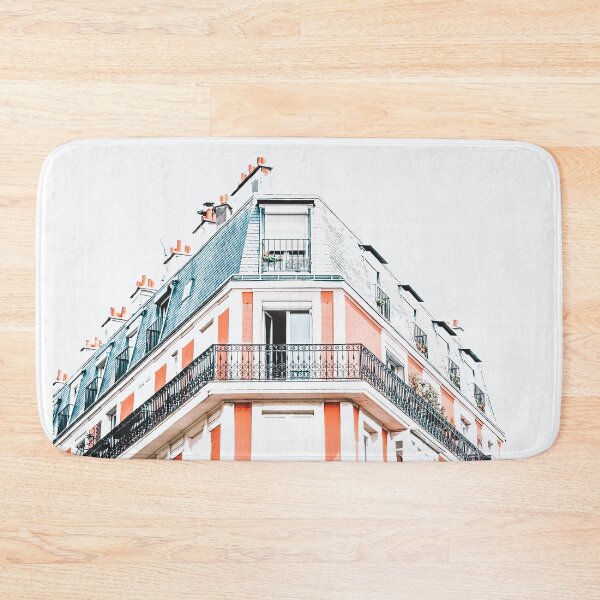 Item preview, Paris Apartment Building, Pastel, Modern, Minimalist Art designed and sold by moderntrend.