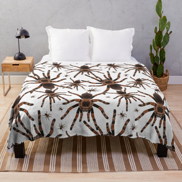 Item preview, Mexican Redknee Tarantula Spider Endless Pattern designed and sold by Art-by-Aelia.