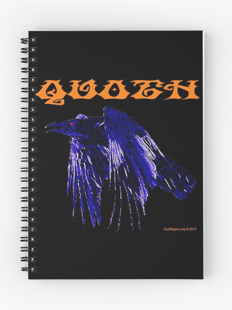 Thumbnail 1 of 3, Journal, Quoth designed and sold by EyeMagined.