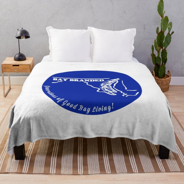 Item preview, Bay Branded Crab Claw Logo - Blue designed and sold by baybranded.