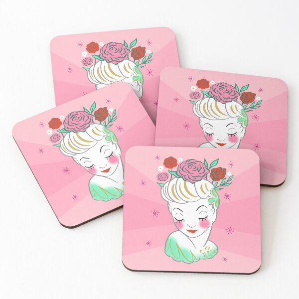 Item preview, Glamour Girl w Roses designed and sold by Amanda Albert.