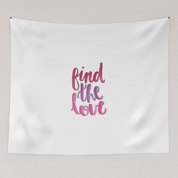 Item preview, Find The Love calligraphy  designed and sold by Tristen Swinney.