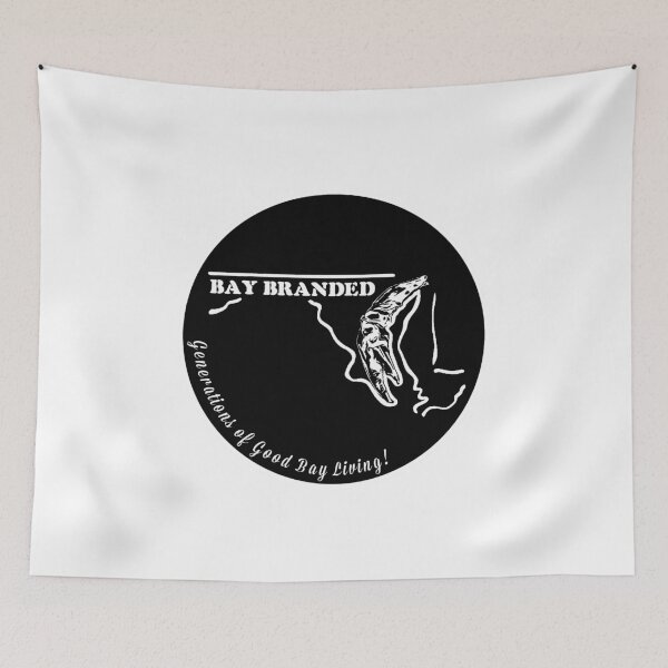 Item preview, Bay Branded Crab Claw Logo - Black designed and sold by baybranded.
