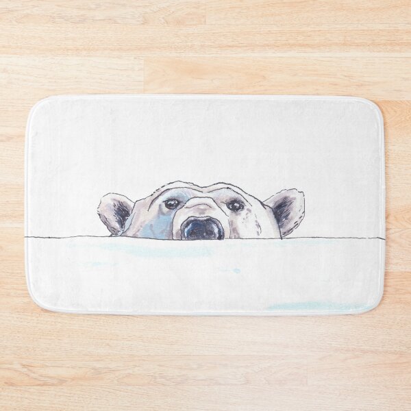 Item preview, Pekaoo - Polar bear designed and sold by DoraKorenyPaintings.