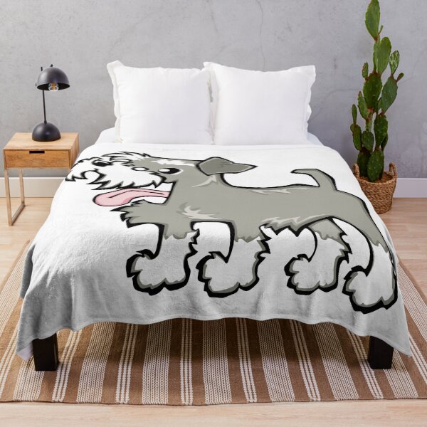 Item preview, Miniature Schnauzer - Salt and Pepper (Full Body) WHITE BG designed and sold by TheChicken.