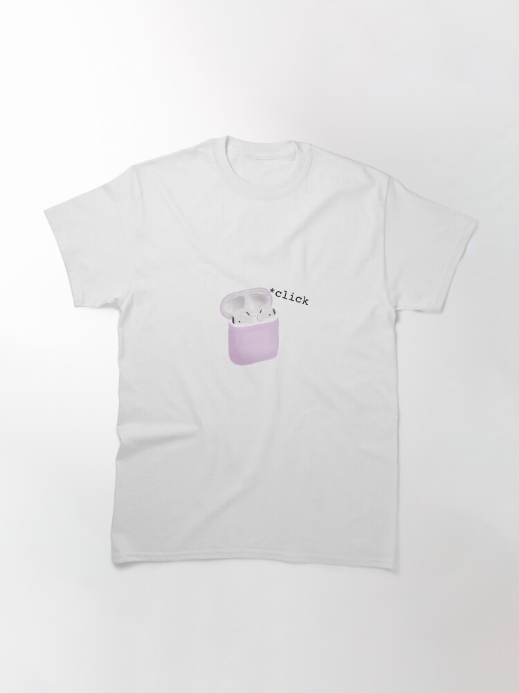 Thumbnail 3 of 7, Classic T-Shirt, Airpods designed and sold by cinderella06.