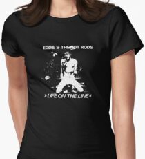 Eddie & The Hot Rods Women's Fitted T-Shirt
