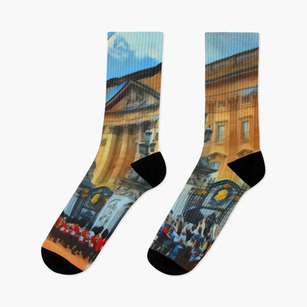 Item preview, The Buckingham Palace, England, oil painting designed and sold by wel3kxial.