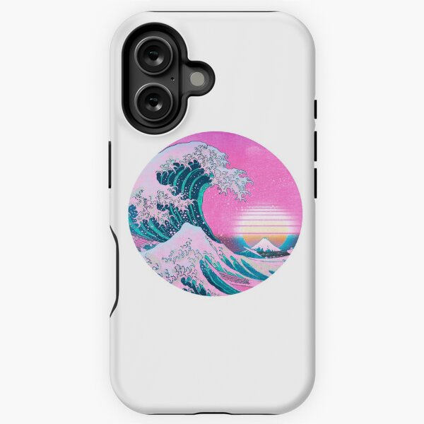 Item preview, Vaporwave Great Wave Off Kanagawa Aesthetic Retro Sunset designed and sold by CoitoCG.