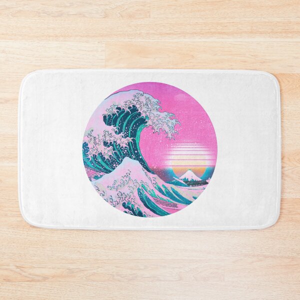 Item preview, Vaporwave Great Wave Off Kanagawa Aesthetic Retro Sunset designed and sold by CoitoCG.