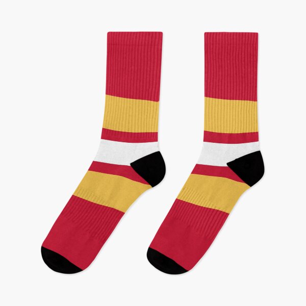 Item preview, Calgary Flames Retro Striped designed and sold by Sie Douglas-Fish.