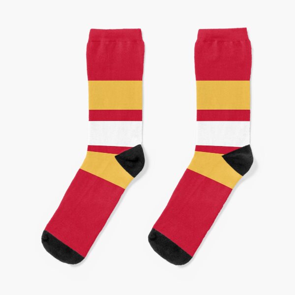 Calgary Flames Socks - Men's Athletic Crew Socks