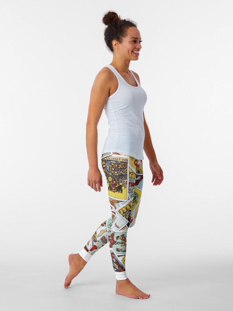 Alternate view of Tarot Card Collection Leggings