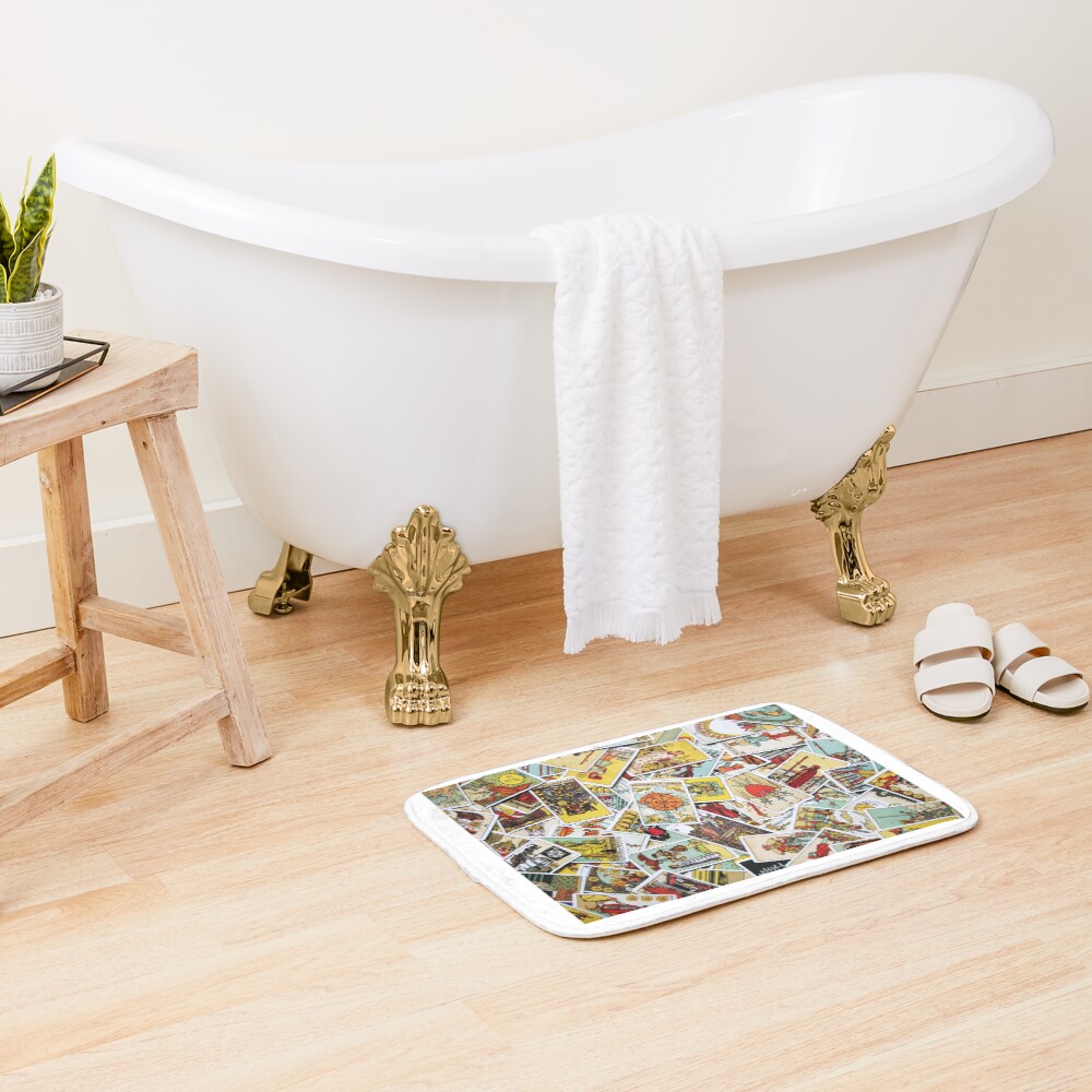 Tarot Card Collection Bath Mat