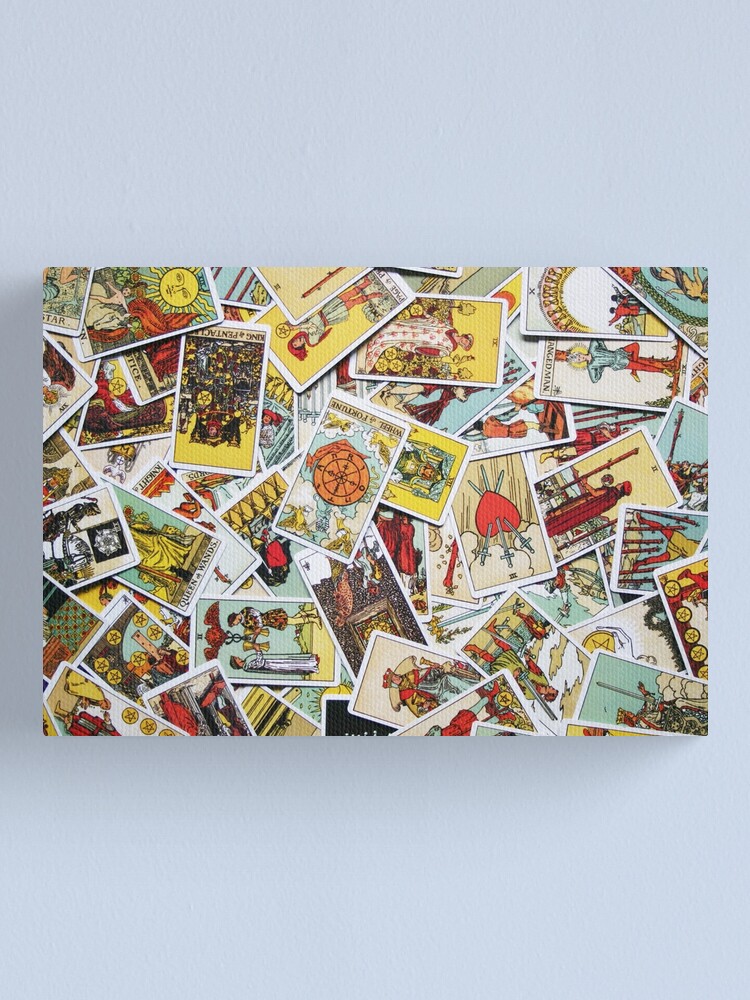 Alternate view of Tarot Card Collection Canvas Print