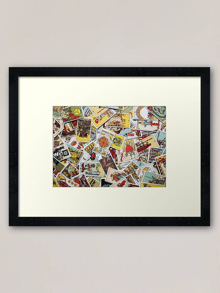 Alternate view of Tarot Card Collection Framed Art Print