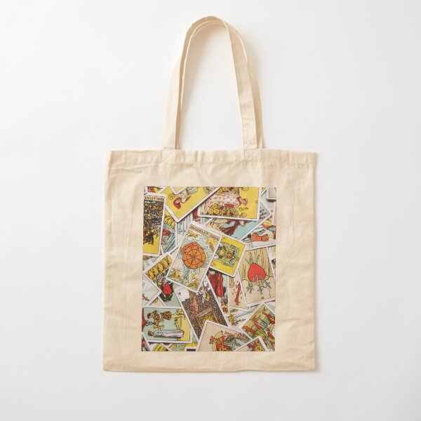 Tarot Card Collection Cotton Tote Bag