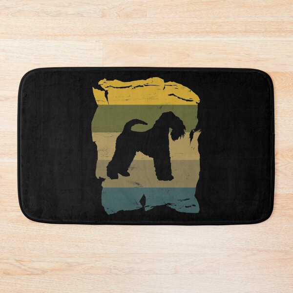 Item preview, Kerry Blue Terrier Distressed Vintage Retro Silhouette designed and sold by DoggyStyles.
