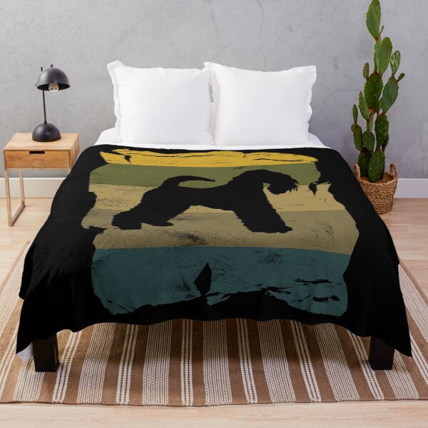 Item preview, Kerry Blue Terrier Distressed Vintage Retro Silhouette designed and sold by DoggyStyles.
