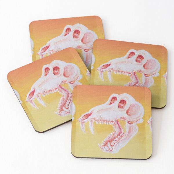 Item preview, Sunset Baboon Skull designed and sold by Cameron Alimurka.