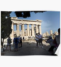 The Parthenon Temple of Athens Poster