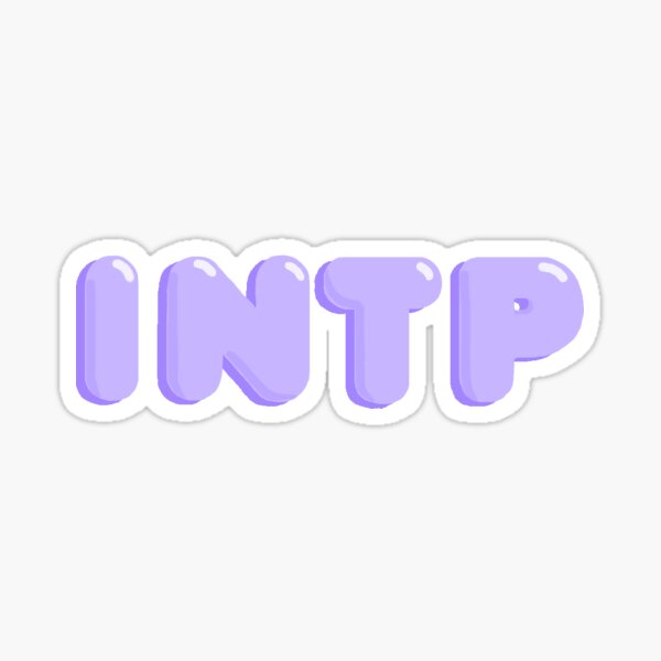 INTP MBTI Personality Type. Ti Ne Si Fe Sticker for Sale by Purestuff