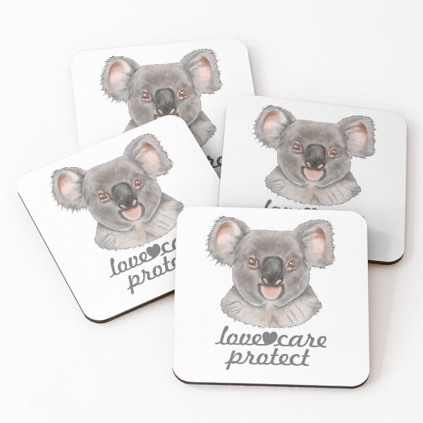 Item preview, Koala - love care protect designed and sold by ARTemyzz.