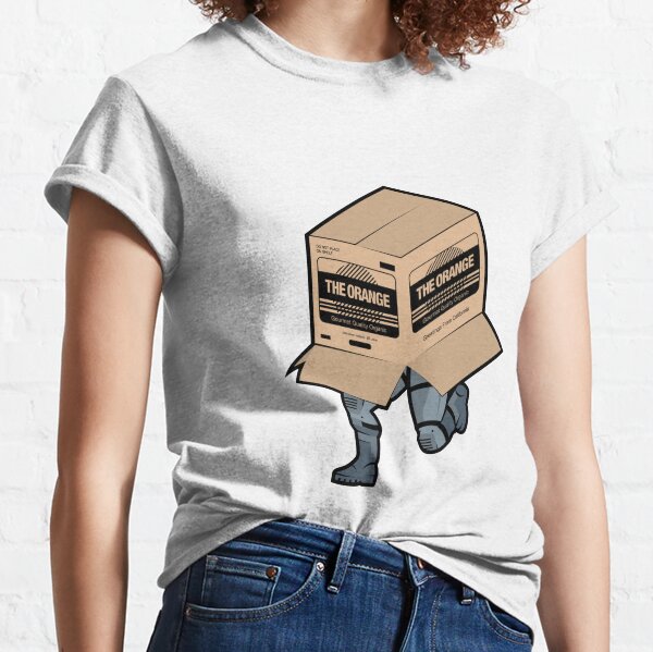 Solid Snake Sneaking in Box - Metal Gear Solid T-shirt classique