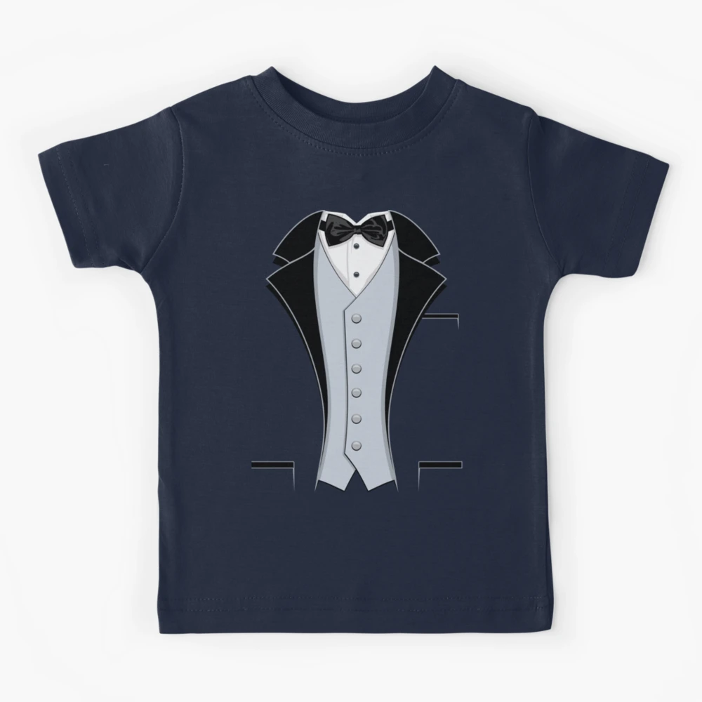 kids tuxedo t shirt