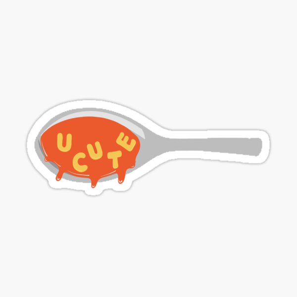 Uh Oh Spaghettios Sticker for Sale by meikreibich