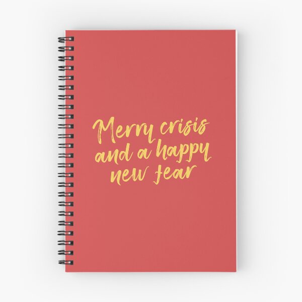 Item preview, Merry Crisis And A Happy New Fear designed and sold by portokalis.