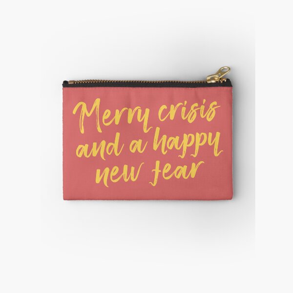 Item preview, Merry Crisis And A Happy New Fear designed and sold by portokalis.