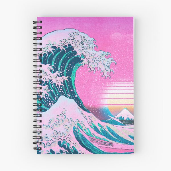 Item preview, Vaporwave Aesthetic Great Wave Off Kanagawa Retro Sunset designed and sold by CoitoCG.